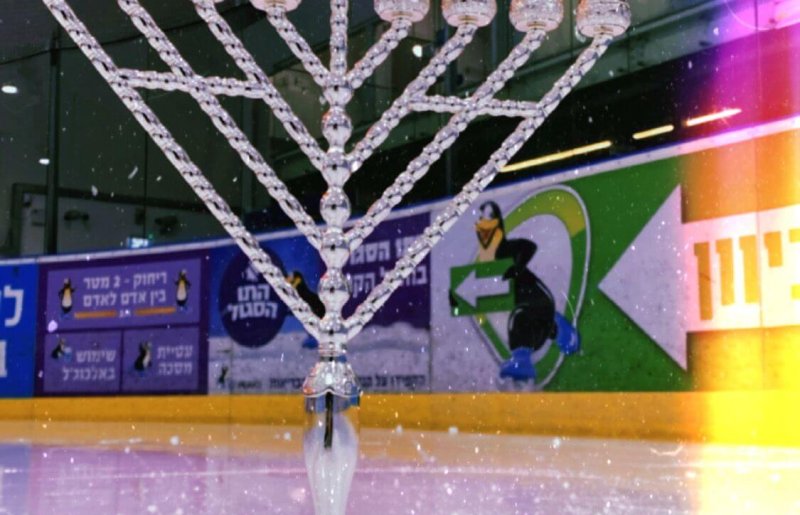 חנוכה ברשת היכל הקרח 2023 בילוי לכל המשפחה